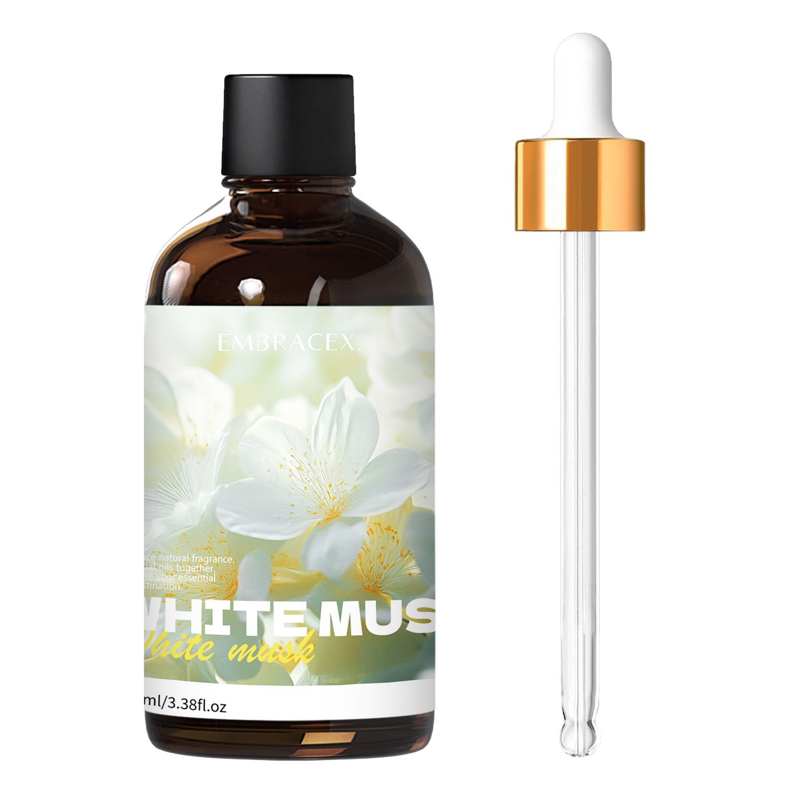 100ml White Musk Natural Plant - đánh giá và giá Candle Oil Supplies