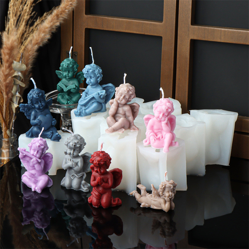 3D Silicone Candle Mold Prayin - đánh giá và giá Candle Fragrance Supplies