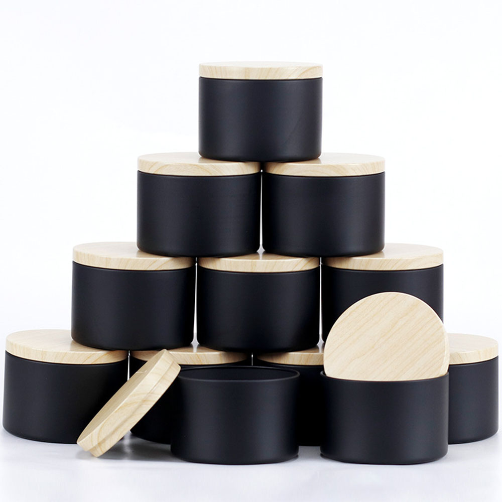 24pcs 4oz Black Candle Jars ,R - đánh giá và giá Candle Making Supplies Jars