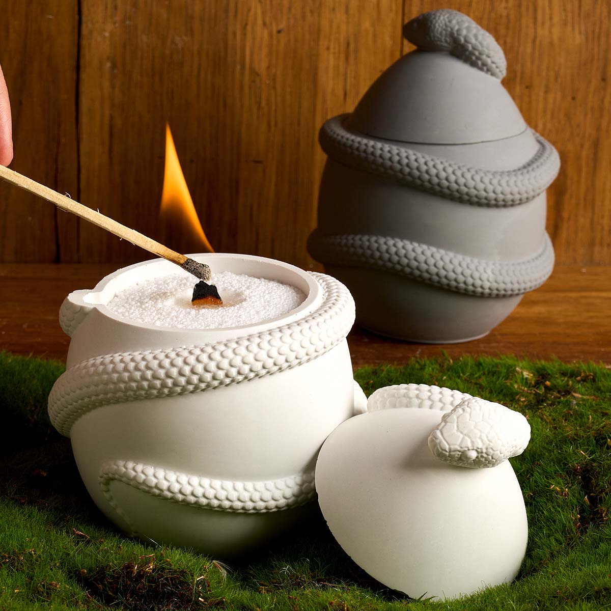 Snake Egg with Lid Candle Jar  - đánh giá và giá Candle Making Supplies Jars