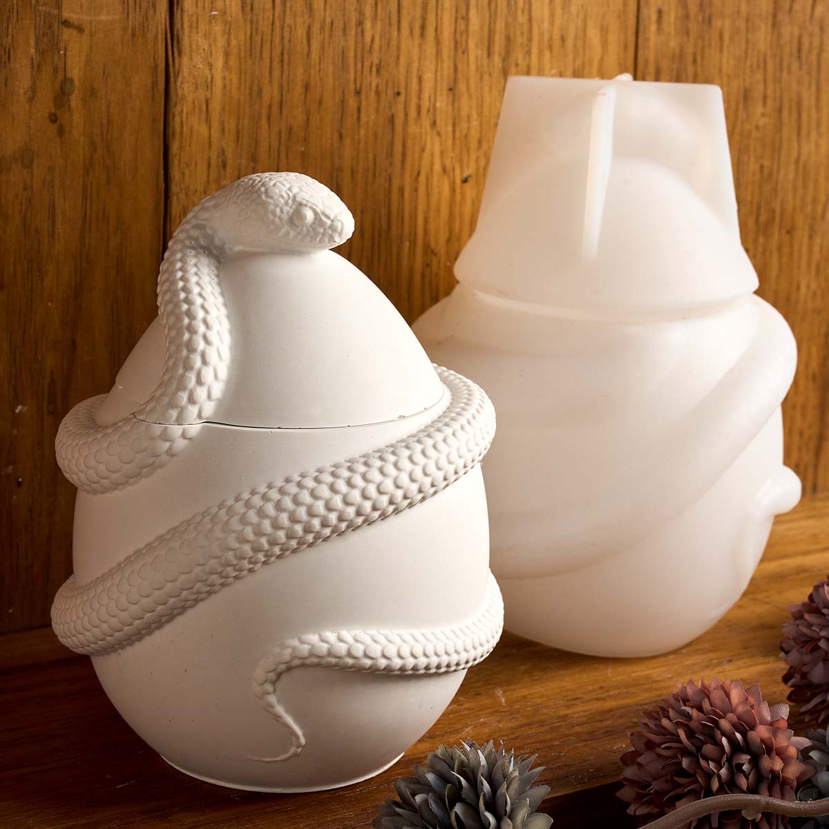 Snake Egg with Lid Candle Jar  - đánh giá và giá Candle Making Supplies Jars