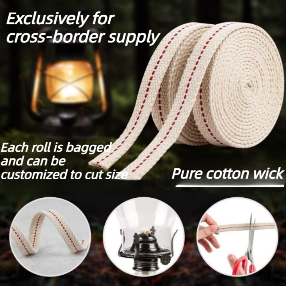 Flat Braided Cotton Candle Wic - đánh giá và giá Candle Oil Supplies