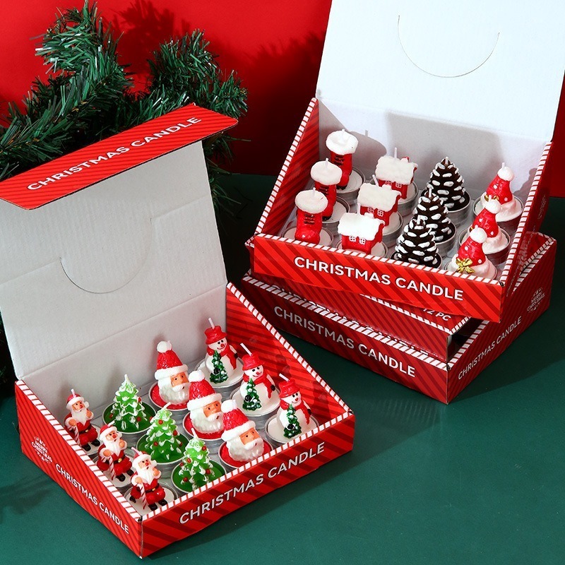 12PCS Candles Christmas Decora - đánh giá và giá Candle Oil Supplies
