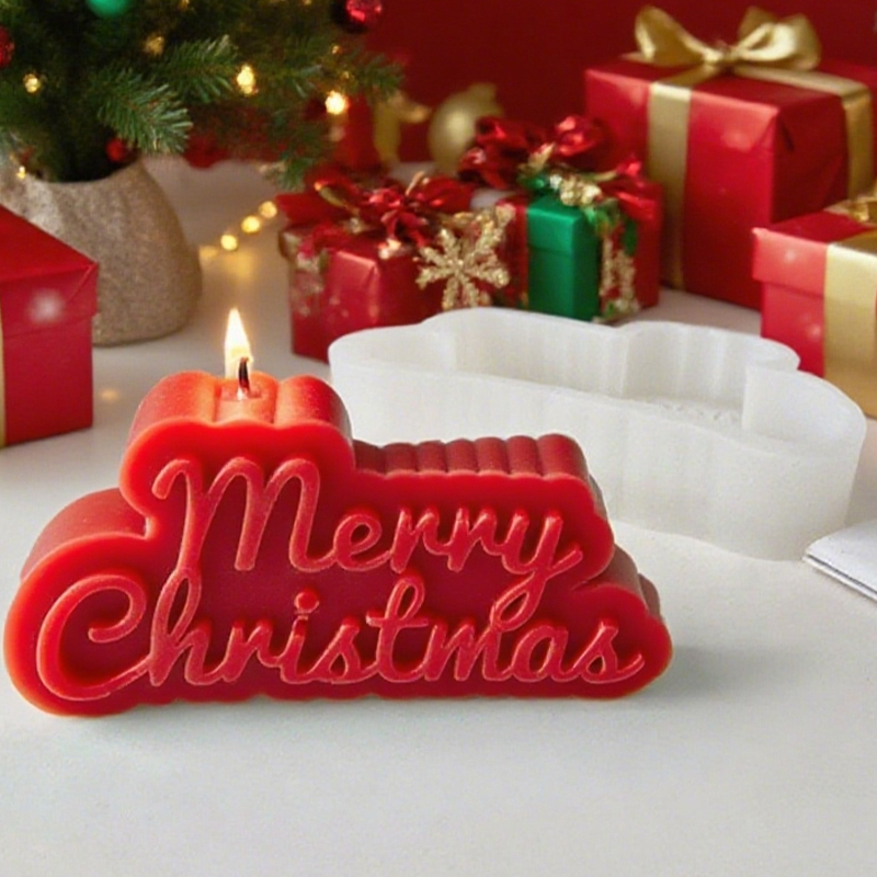 1 piece, Christmas alphabet si - đánh giá và giá Candle Fragrance Supplies