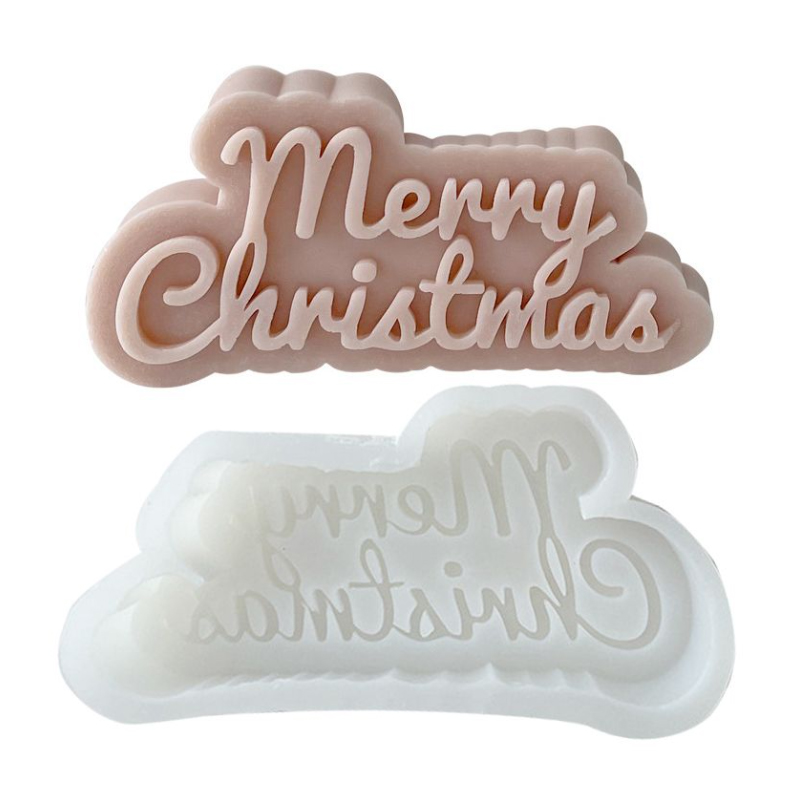 1 piece, Christmas alphabet si - đánh giá và giá Candle Fragrance Supplies