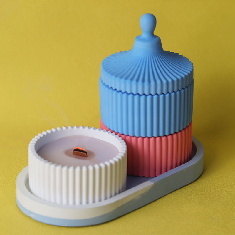 Concrete Candle Jar Silicone M - đánh giá và giá Candle Making Supplies Jars