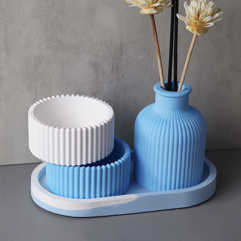 Concrete Candle Jar Silicone M - đánh giá và giá Candle Making Supplies Jars