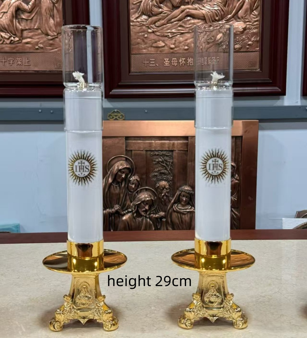 Catholic Oil Lamp Candle Stick - đánh giá và giá Candle Oil Supplies