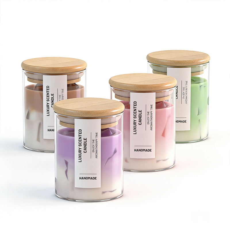 12pcs High Borosilicate Glass  - đánh giá và giá Candle Making Supplies Jars