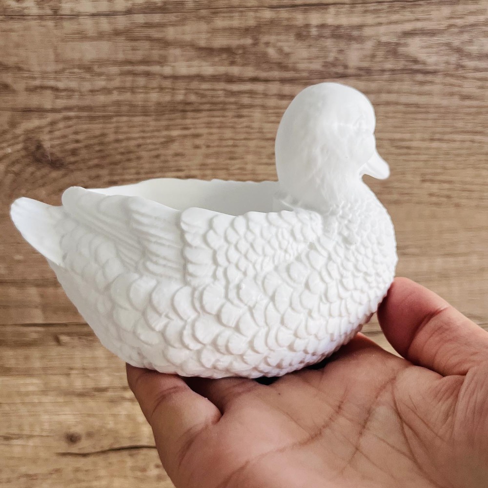 Beautiful Plaster Duck Storage - đánh giá và giá Candle Making Supplies Jars