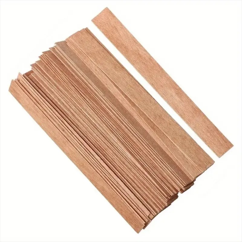 50/100 set wooden candle wicks - đánh giá và giá Candle Making Supplies Jars
