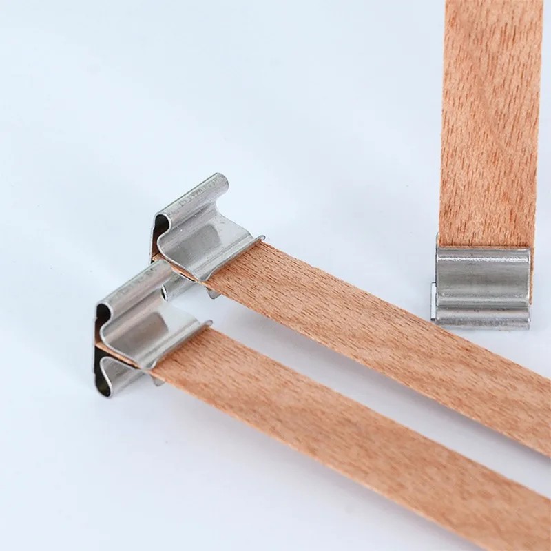 50/100 set wooden candle wicks - đánh giá và giá Candle Making Supplies Jars