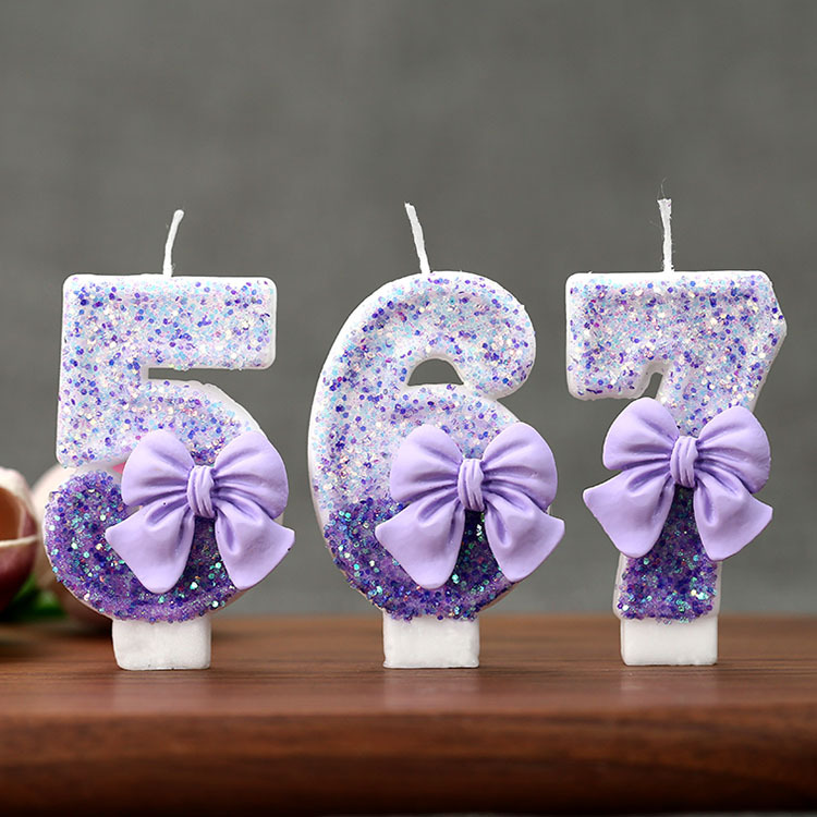 Creative Glitter Gradual Purpl - đánh giá và giá Candle Supplies Usa