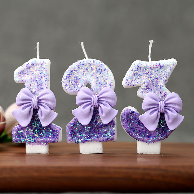 Creative Glitter Gradual Purpl - đánh giá và giá Candle Supplies Usa