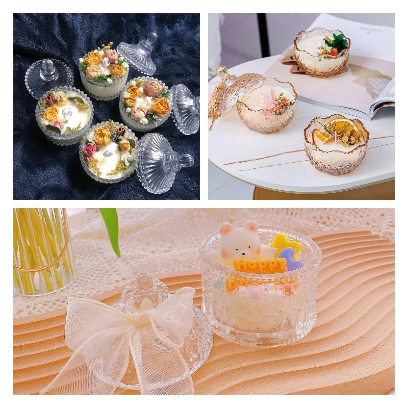 Pháp Kính Thơm Tự Làm Nến Hộ G - đánh giá và giá Candle Making Supplies Jars