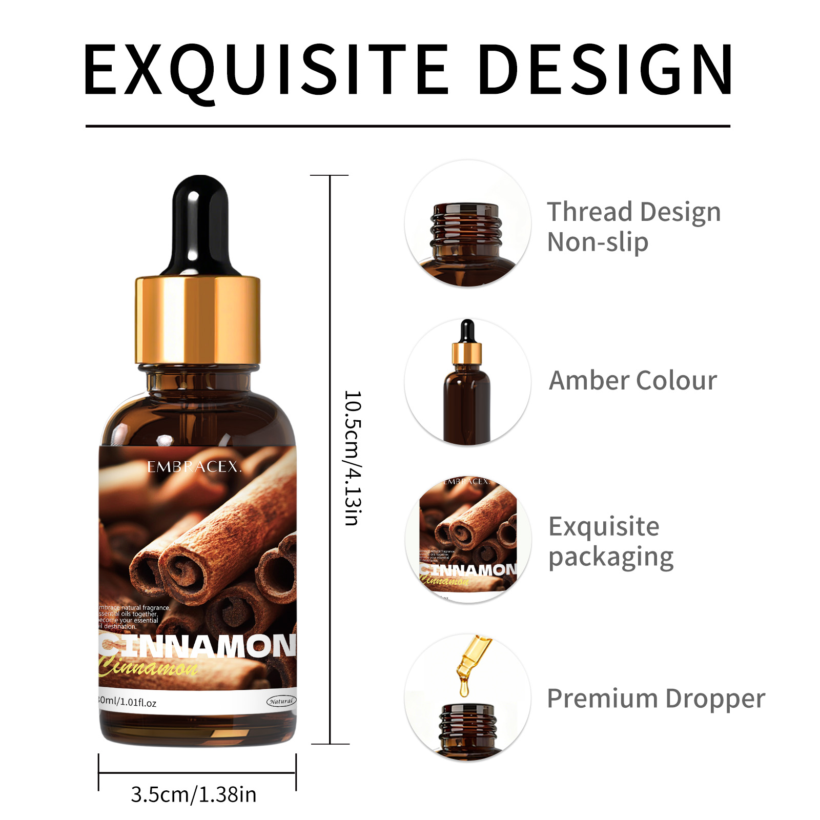 30ml Cinnamon Plant Essential  - đánh giá và giá Candle Oil Supplies