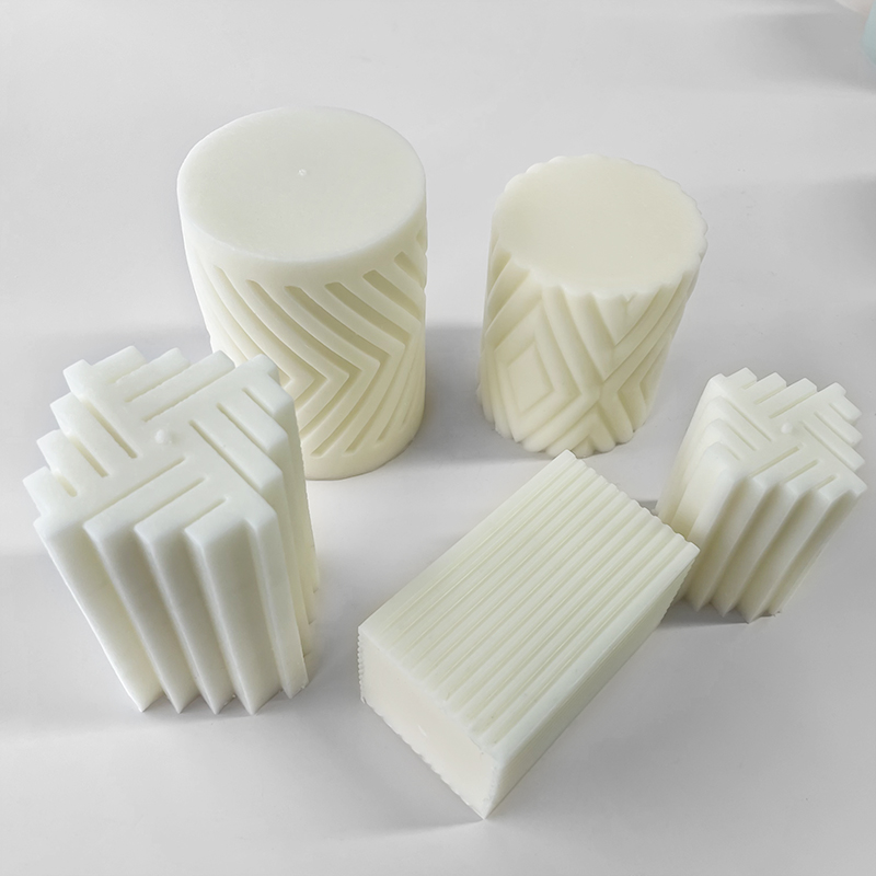 Geometric Cylindrical Scented  - đánh giá và giá Candle Fragrance Supplies