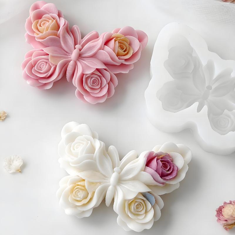 DIY Rose Butterfly Form Silico - đánh giá và giá Candle Making Supplies Usa