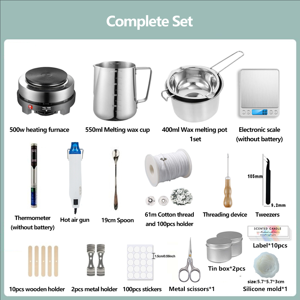 DIY Scented Candle Making Mate - đánh giá và giá Candle Making Supplies Jars