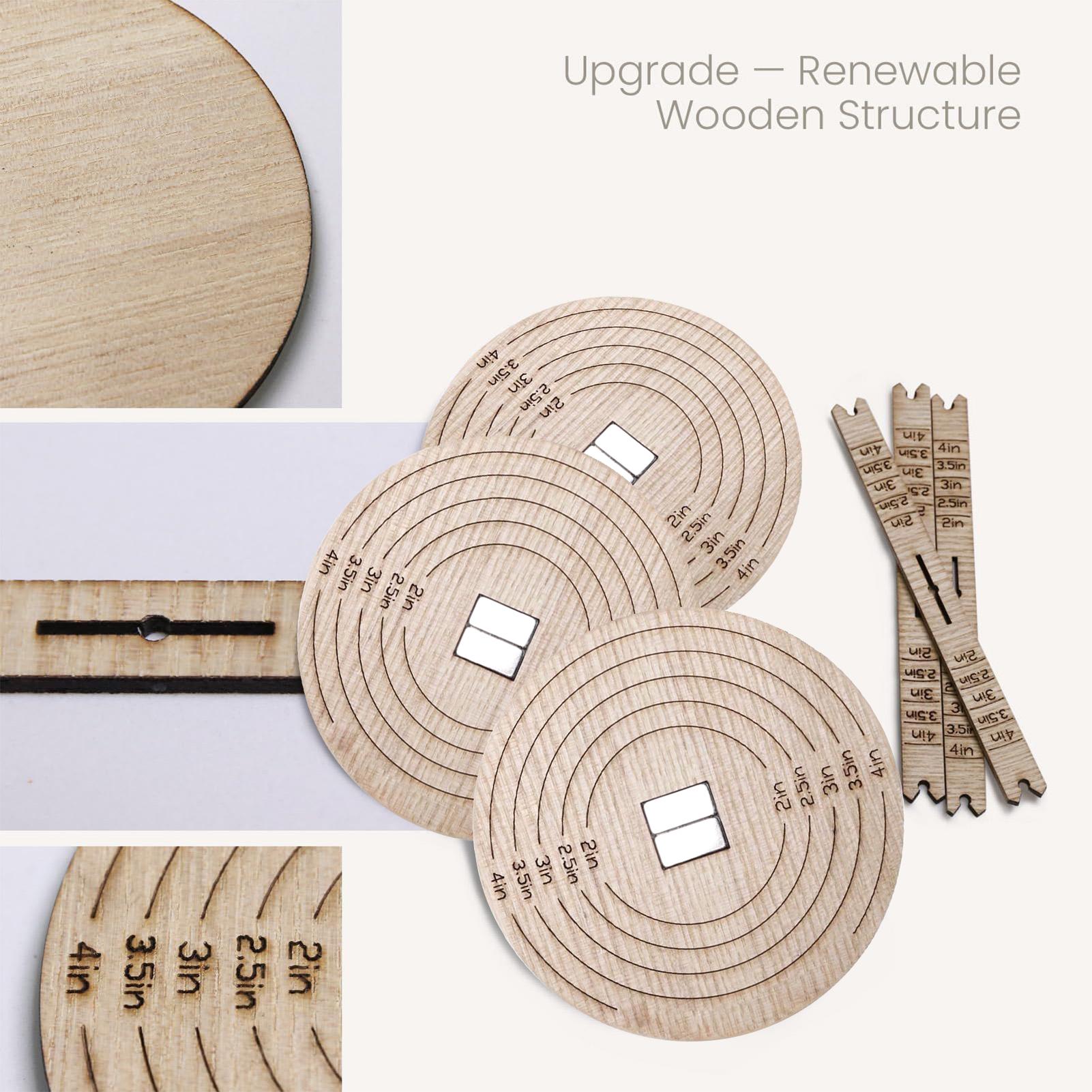 2Pcs Wick Centering Tool Woode - đánh giá và giá Candle Fragrance Supplies