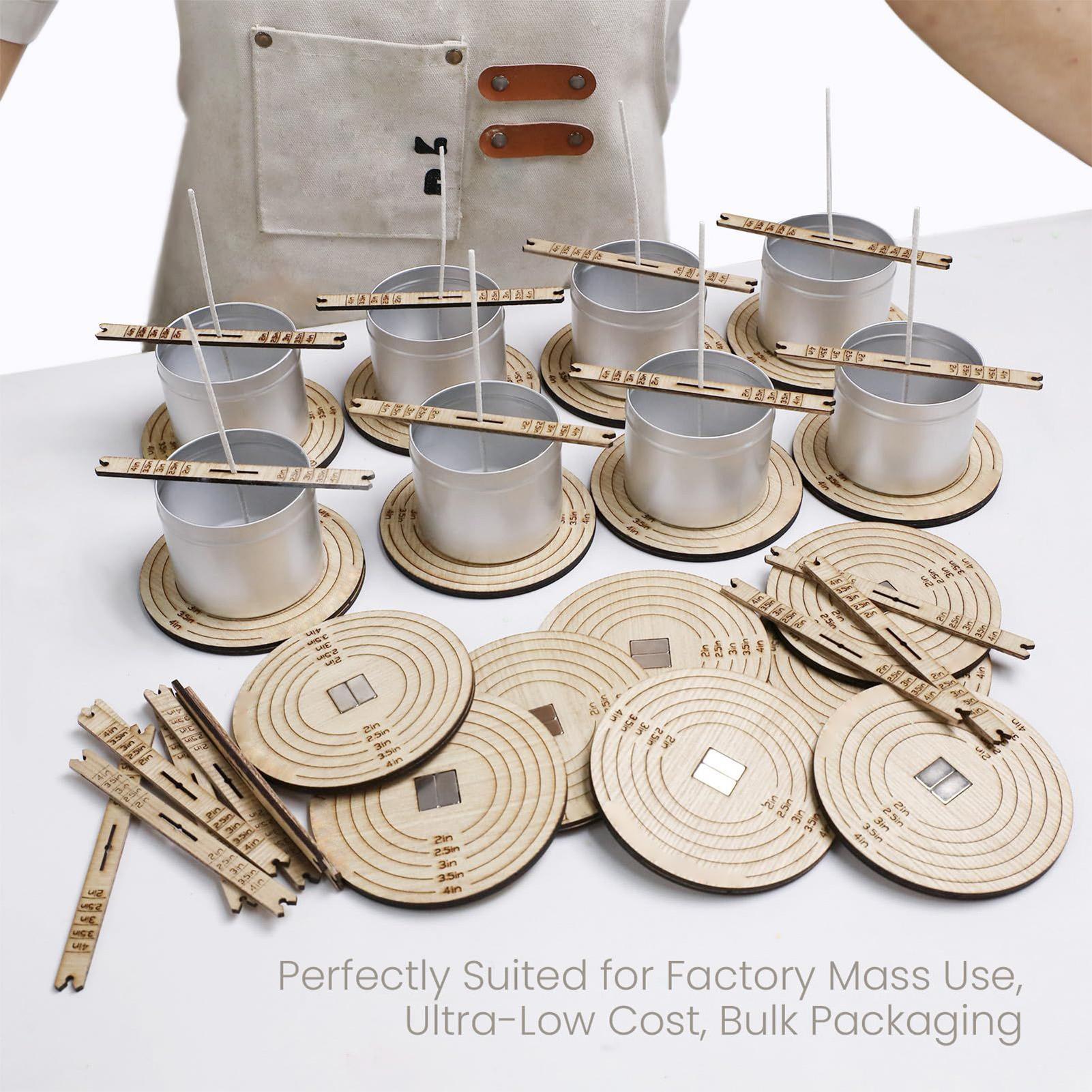 2Pcs Wick Centering Tool Woode - đánh giá và giá Candle Fragrance Supplies